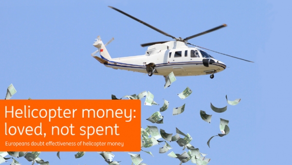 사진: ING International Survet Special Report, Helicopter Money October 2016 표지