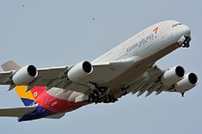 아시아나항공의 에어버스 A380-800