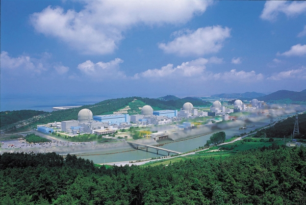 한빛원자력발전소. 사진=한국수력원자력 제공